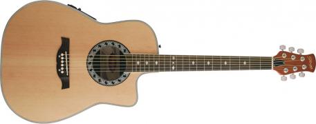 STAGG Shallow Bowl CW A EGuitar 4Beq – NATURAL – Legacy Product
