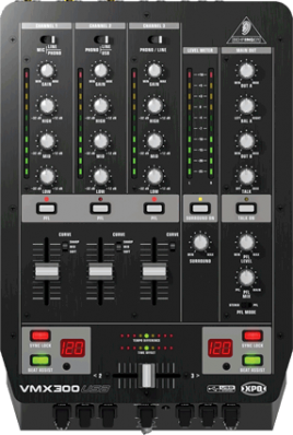 Behringer VMX300USB Pro DJ Mixer
