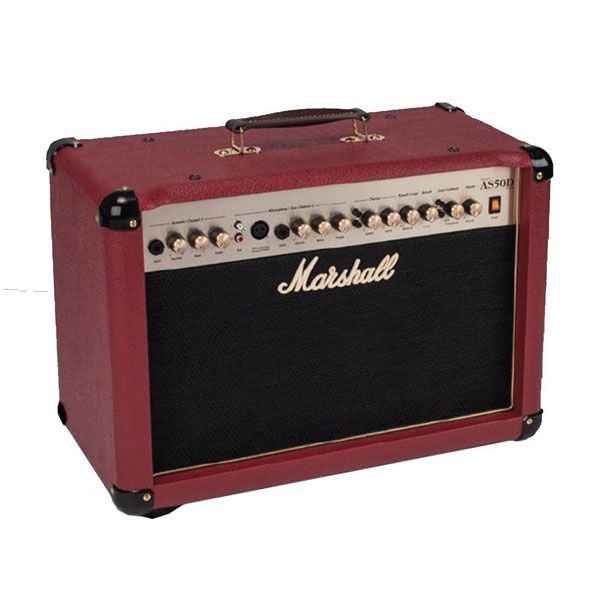 Marshall AS50D Acoustic Guitar Combo Amplifier Red