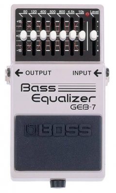 Boss GEB-7 7 Band Bass Equalizer