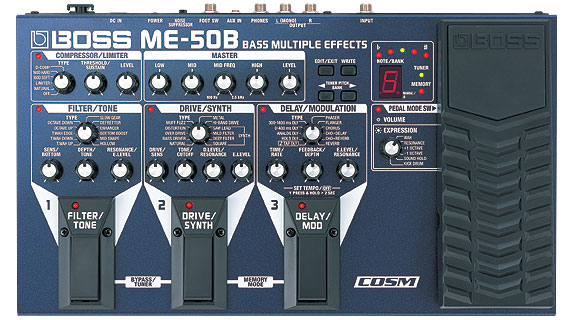 Boss ME50B Multi Effects