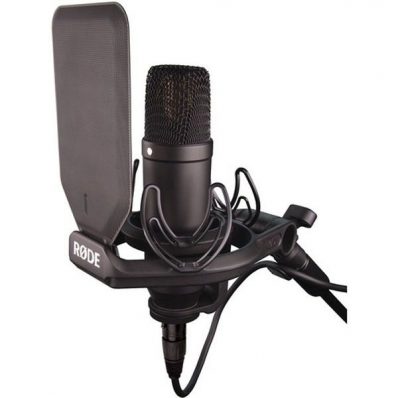 Rode NT1 Large Diaphragm Condenser Microphone Kit with SMR Shockmount