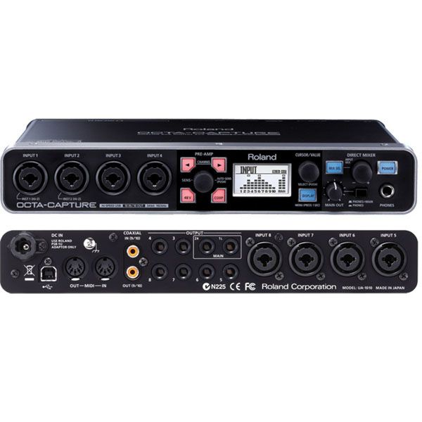 Roland OCTA-CAPTURE USB AUDIO INTERFACE 10 IN 10 OUT